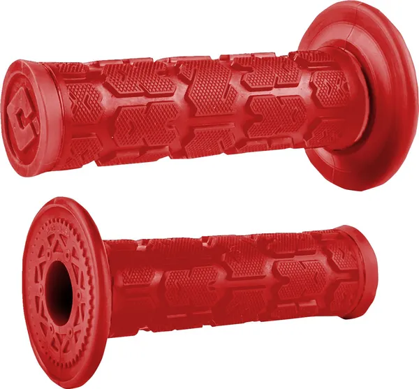 Rogue Mx Single Ply Grips Red-2
