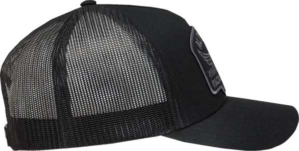 Șapcă Trucker cu emblemă Heritage, negru, 4, nordicamoto.ro