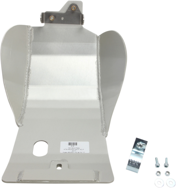 Placă de protecție din aluminiu (argintie), 1, nordicamoto.ro