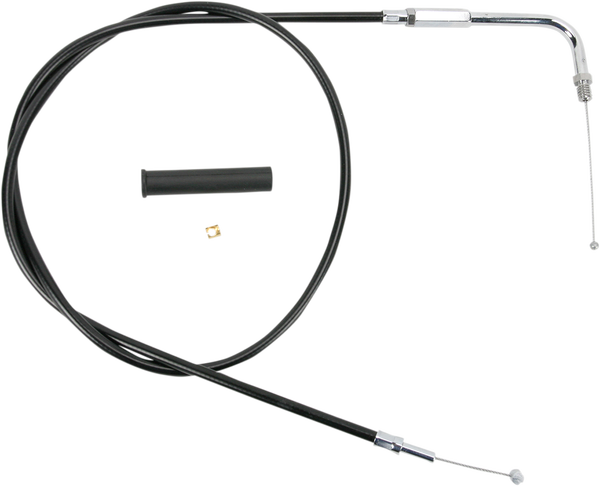 Black Vinyl Throttle/idle Cable Black, 1, nordicamoto.ro