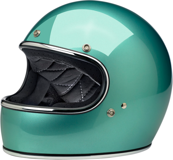 Gringo Full Face Helmet Gloss Sea Foam Large Blue, Green L +, 1, nordicamoto.ro