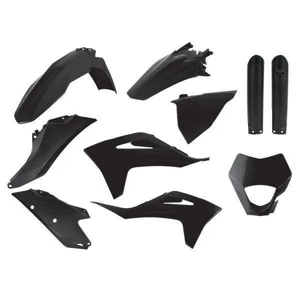 Complete Body Kit For Gas Gas Black-0