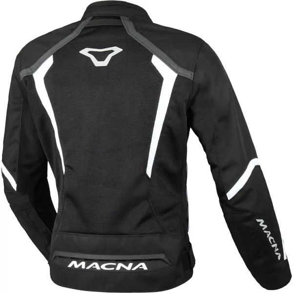 Geaca de vara textil dama MACNA GRISCA XS Negru/Rosu, 4, nordicamoto.ro