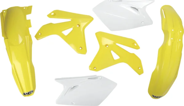 Body Kit Rmz450 07 White, Yellow, 1, nordicamoto.ro