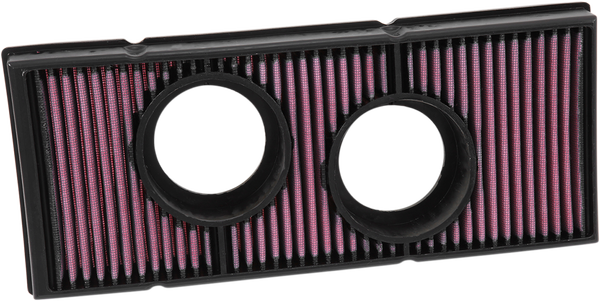 High-flow Air Filter Black, Red, 1, nordicamoto.ro