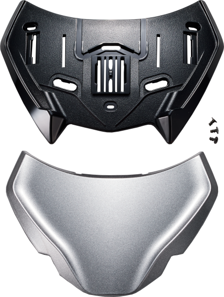 Accesoriu admisie aer frontala casca SHOEI GTA2 Alb/Negru-1