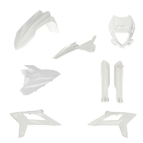 Kit complet plastice Acerbis Beta RR 2020-2022 Alb, 6, nordicamoto.ro