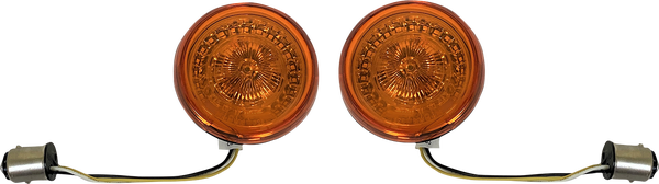 Probeam® Front Halo Turn Signals Amber, White, 2, nordicamoto.ro