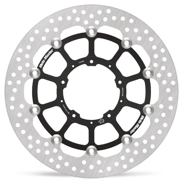 Halo Series Floating Rotor Black, Stainless Steel-0