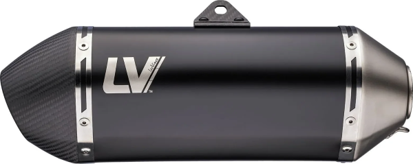 Tobă de eșapament LeoVince LV-14 Black Edition Slip-On pentru Yamaha Ténéré 700, 2, nordicamoto.ro