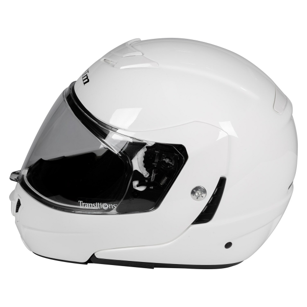 Cască Modulară Klim TK1200 Karbon ECE/DOT Gloss White-5