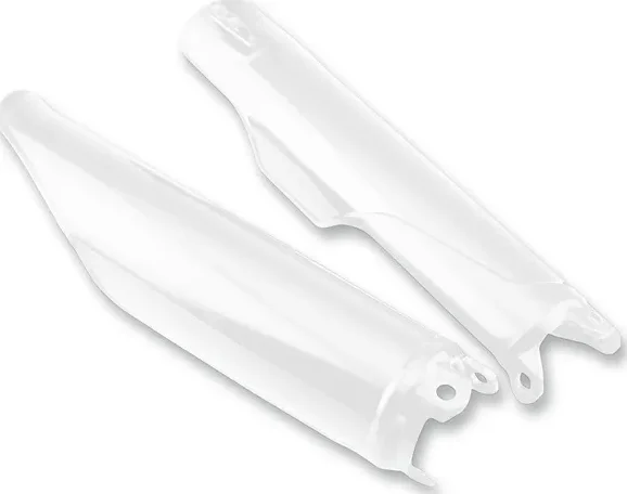 Plastic Fork Guards White-2