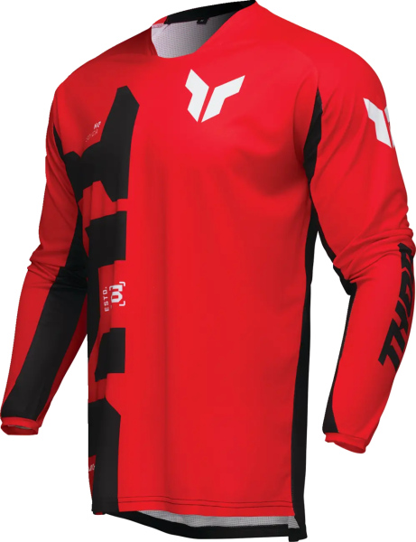 Tricou Enduro Thor Launchmode Forge Jersey Red-f82e9fcc693865c752e0abfeda16145e.webp
