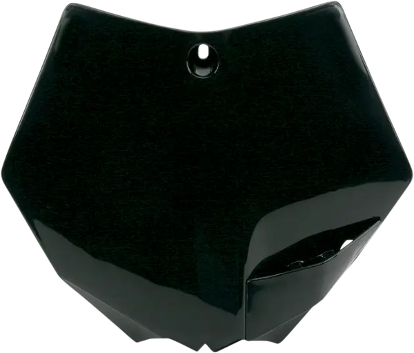 Replacement Front Number Plate Black -0