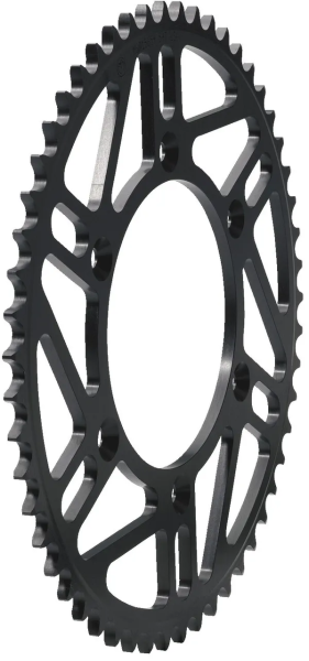 MOOSE RACING Aluminum Rear Sprocket Black -0
