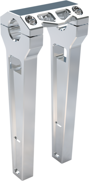 Performance Risers Silver, 1, nordicamoto.ro