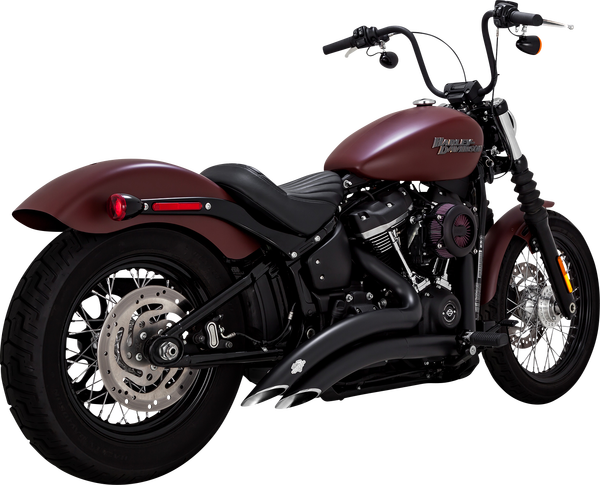 Big Radius Exhaust System Black, Mild Steel-3