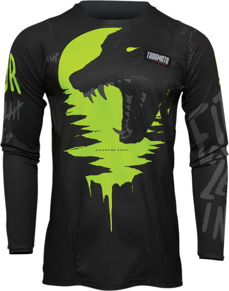 Tricou Thor Pulse Counting Sheep Acid/Charcoal-1