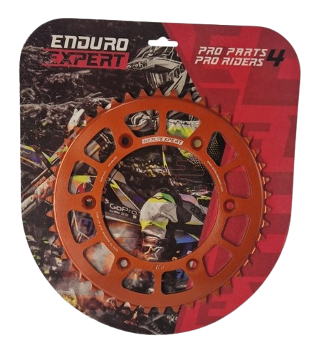 Pinion spate KTM / Husqvarna / Husaberg '90-'24 Aluminiu RACING orange (50 dinti) JTR897.50 Enduro Expert 89750ROEE-2