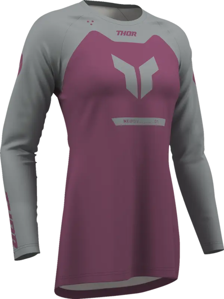 Womens Ridemode Menace Jersey Gray, Purple -f86827c4354cfdb3cbc0b118863c1d20.webp