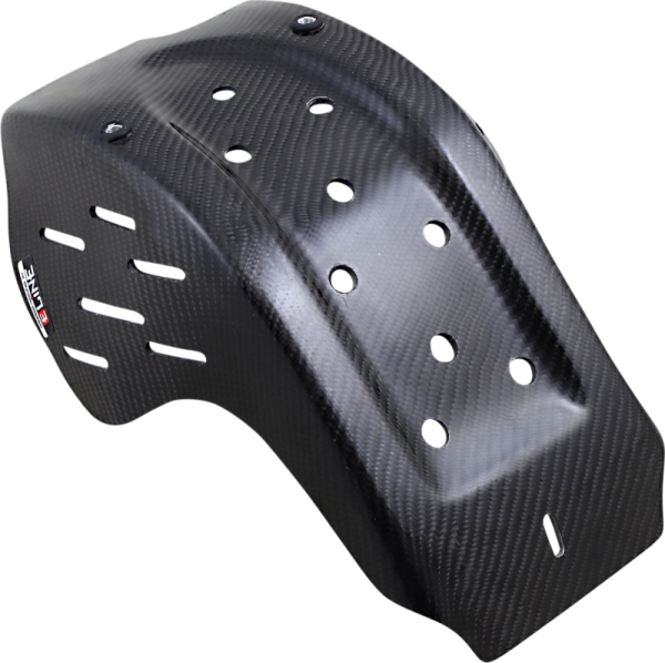 MOOSE RACING Carbon Fiber Skid Plate Black -0