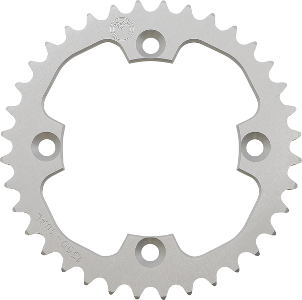 MOOSE RACING Aluminum Rear Sprocket Atv Silver -2