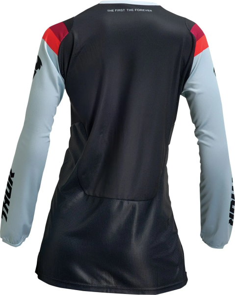 Tricou Dama Thor Pulse REV Black/Mint-2