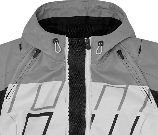 Geaca Textil Icon Airform Retro Gray S, 9, nordicamoto.ro