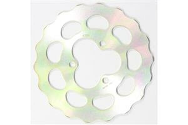 Contour Fixed Brake Rotor Silver, Stainless Steel, 1, nordicamoto.ro