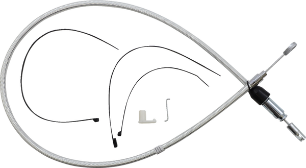Sterling Chromite Ii® Quick Connect Upper Clutch Cable Silver, 1, nordicamoto.ro