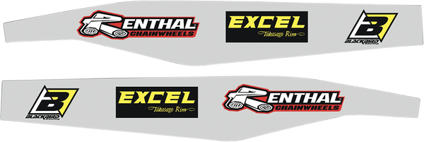 Swingarm Stickers Multi, 1, nordicamoto.ro
