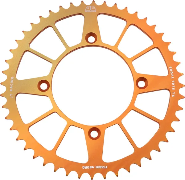 JT SPROCKETS Rear Sprocket Orange 
