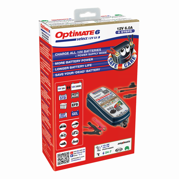 Optimate 6 Select Blue, 3, nordicamoto.ro