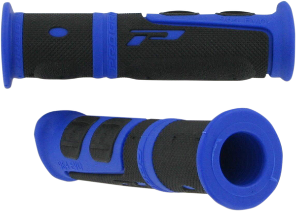 964 Evo Grips Black, Blue, 1, nordicamoto.ro