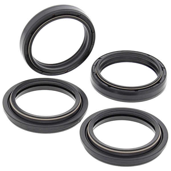 Set garnitură de ulei/garnitură antipraf pentru furcă, negru, 1, nordicamoto.ro