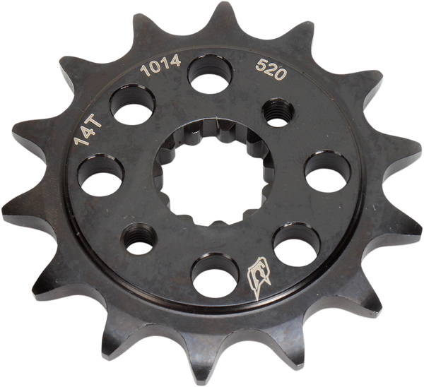 Lightweight Steel Sprocket Black, Zinc, 1, nordicamoto.ro