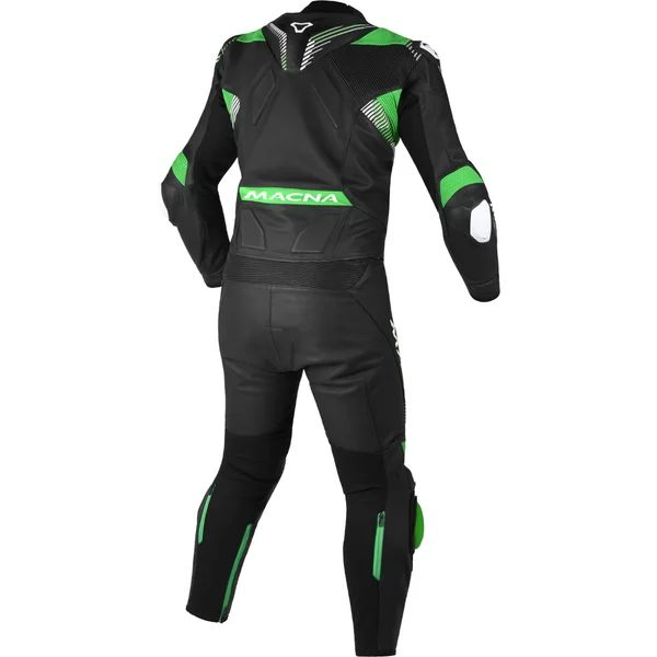 Combinezon de piele 2 piese MACNA ARMADYL 54 Alb/Rosu/Albastru, 7, nordicamoto.ro