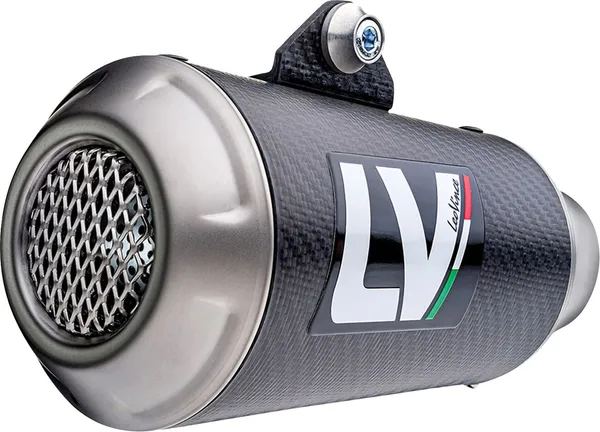 Tobă de eșapament LeoVince LV-10 Carbon Slip-On pentru Honda CB1000R Neo Sports Café (2018-2024), 1, nordicamoto.ro