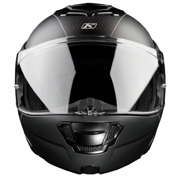 Cască Modulară Klim TK1200 Karbon ECE/DOT Gloss White-35