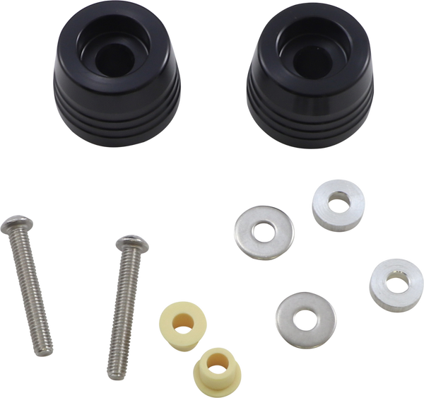Lodestar Handlebar Sliders Black, 2, nordicamoto.ro