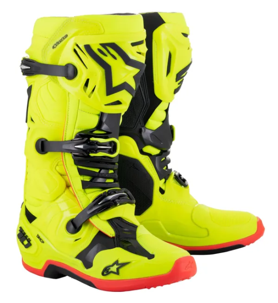 Cizme Alpinestars  Tech 10 Yellow-1