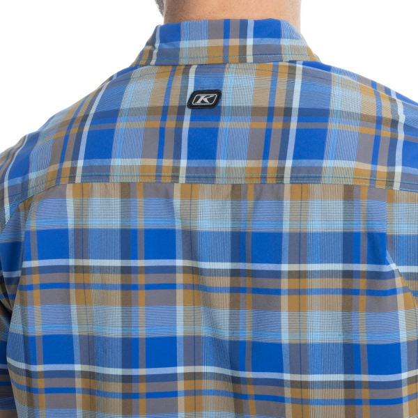 Cămașă  Klim Pantoll Stretch Dress Blues - Blue Danube, 7, nordicamoto.ro