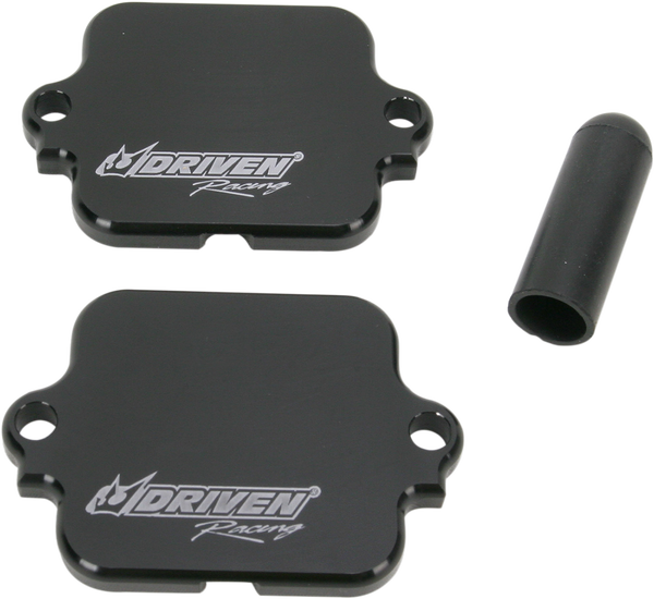 Engine Block Off Plates Black, 1, nordicamoto.ro
