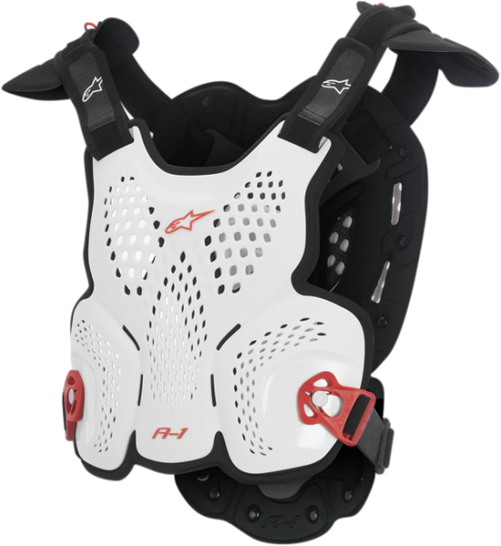 Armură Alpinestar A-1 White Black Red-1