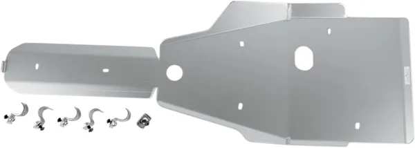 MOOSE RACING Full Body Skid Plate Silver -0