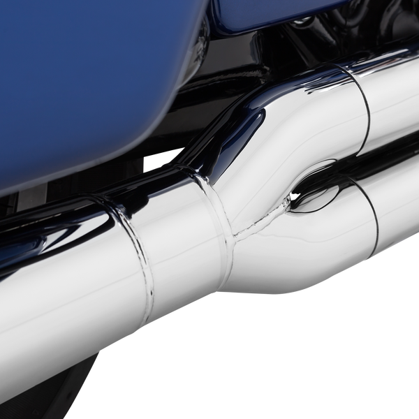 Pro Pipe 2-into-1 Exhaust System Chrome, 3, nordicamoto.ro
