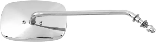 Chrome Universal Steel Mirror Silver-0