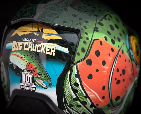 Casca Icon Variant Pro Bug Chucker Green XS, 4, nordicamoto.ro