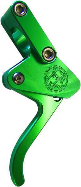 Billet Throttle Lever Green, 1, nordicamoto.ro