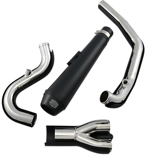 El Diablo 2:1 Exhaust System Black, 2, nordicamoto.ro
